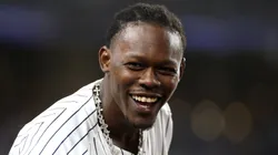 Jazz Chisolm at Yankee Stadium during the 2025 MLB season