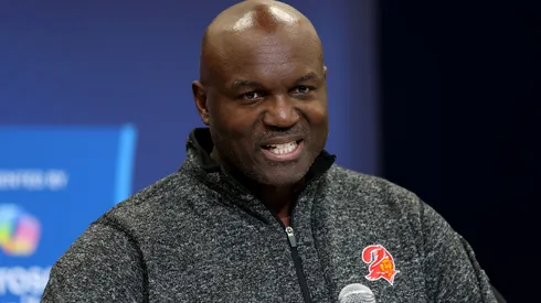 Head coach Todd Bowles of the Tampa Bay Buccaneers