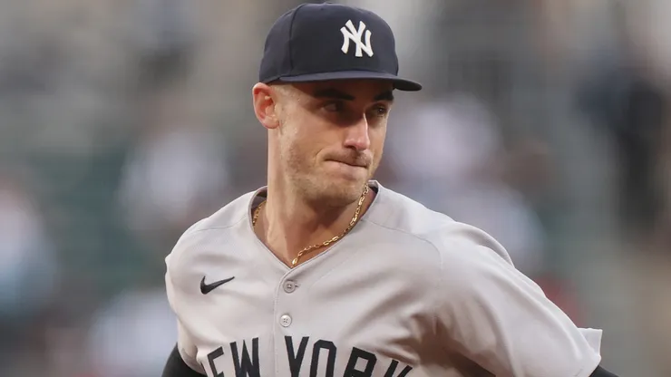 Cody Bellinger #35 with the Yankees.