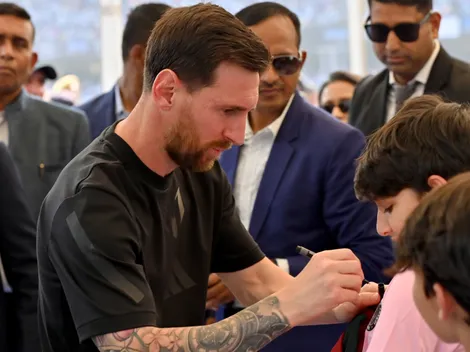 Video: Lionel Messi’s appearance in India ends up in chaos