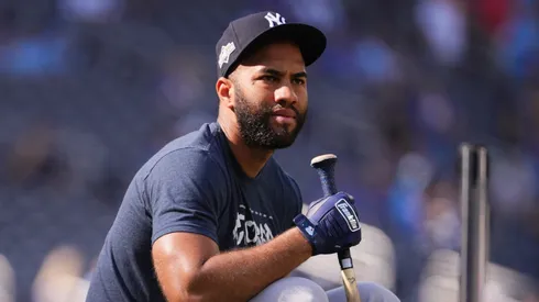 Amed Rosario #14 of the New York Yankees