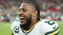 Josh Jacobs #8 of the Green Bay Packers.