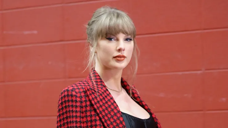 Taylor Swift at GEHA Field at Arrowhead Stadium on November 10, 2024.