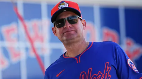 Carlos Mendoza #64 of the New York Mets.