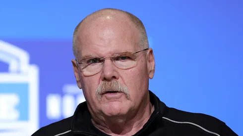 Andy Reid head coach of the Kansas City Chiefs