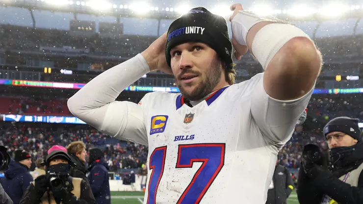 Josh Allen #17 of the Buffalo Bills.