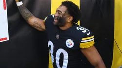 Jaylen Warren #30 of the Pittsburgh Steelers.