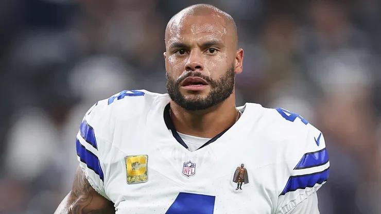 Dak Prescott #4 of the Dallas Cowboys.