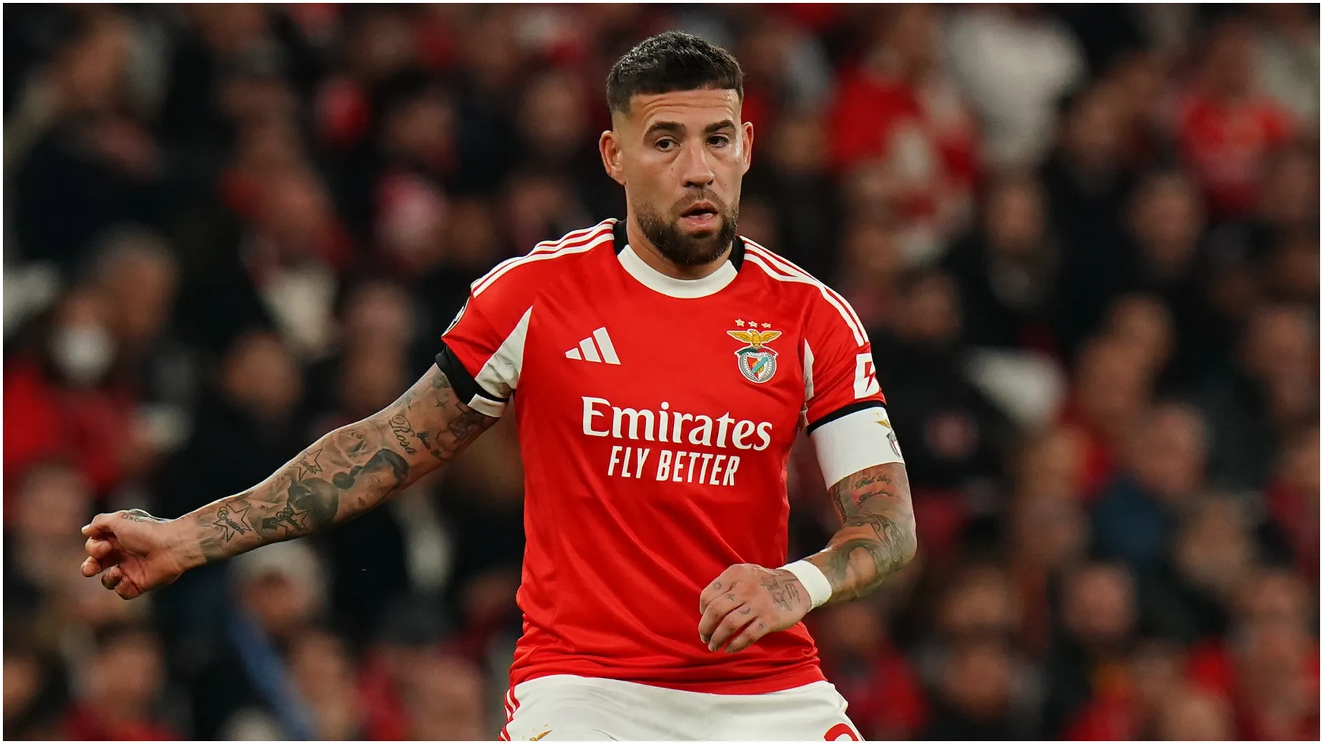 Nicolas Otamendi of SL Benfica – Gualter Fatia/Getty Images