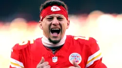 Patrick Mahomes #15 of the Kansas City Chiefs.