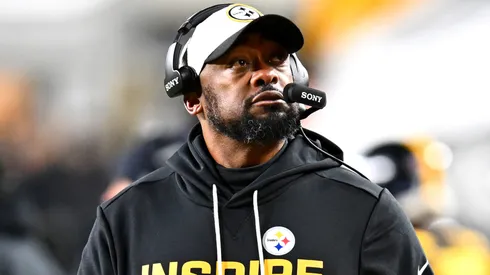 Head coach Mike Tomlin of the Pittsburgh Steelers.