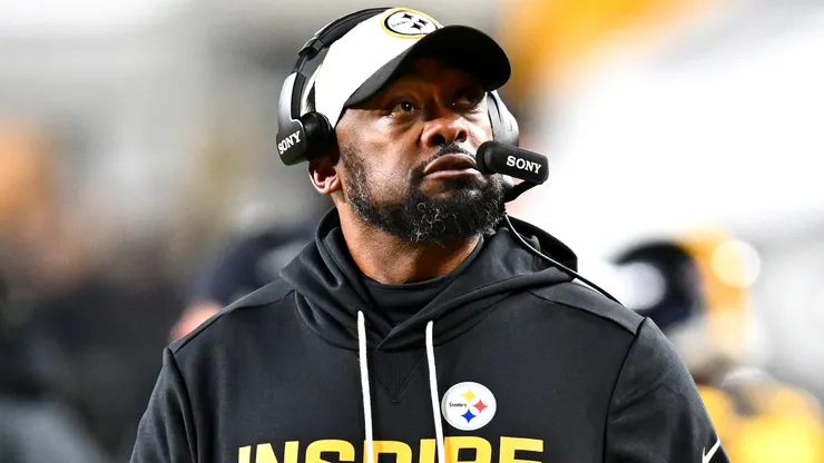 Head coach Mike Tomlin of the Pittsburgh Steelers.