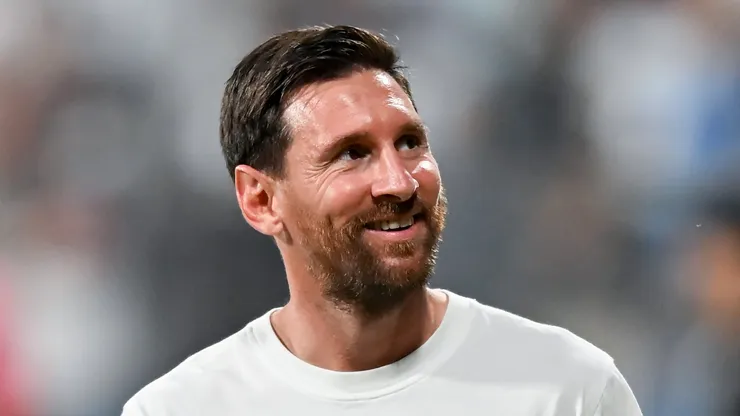 Lionel Messi during the Lionel Messi G.O.A.T Tour