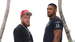 Jake Paul (left) and Anthony Joshua (right), 2025