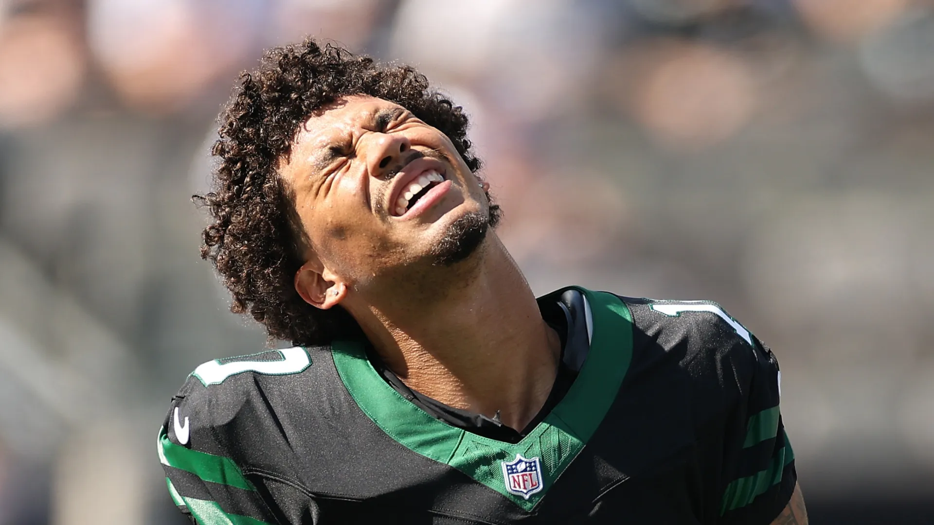 Allen Lazard with the New York Jets