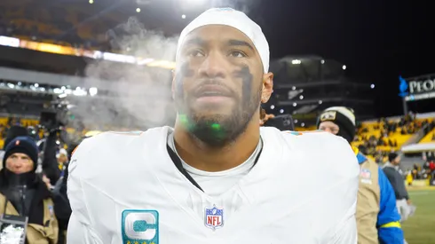 Tua Tagovailoa #1 of the Miami Dolphins.