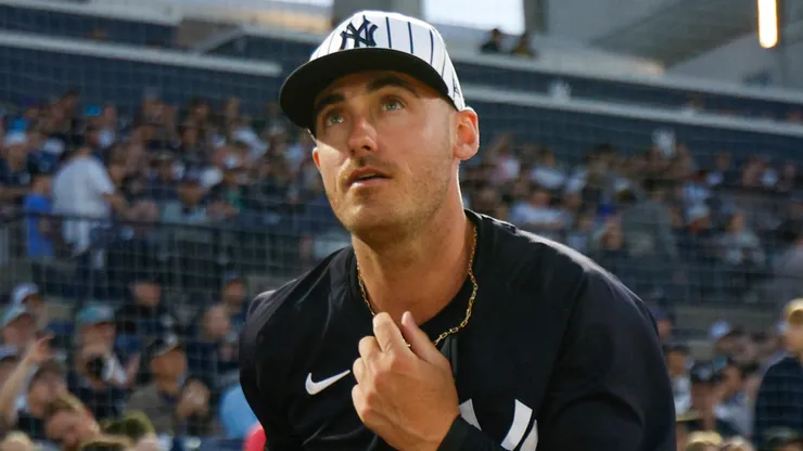 Cody Bellinger at George M. Steinbrenner Field in Tampa, Florida.