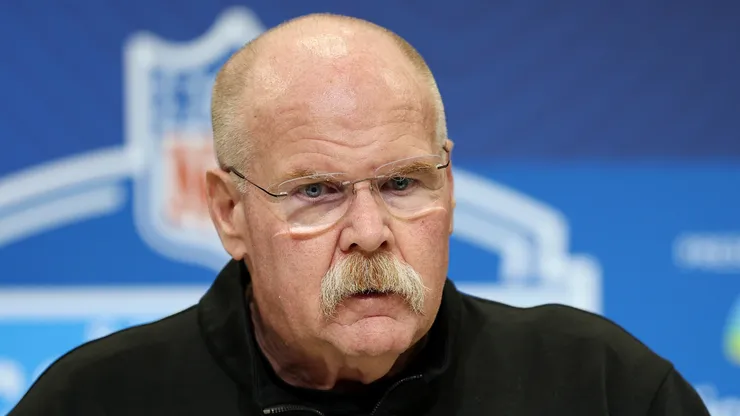 Andy Reid head coach of the Kansas City Chiefs