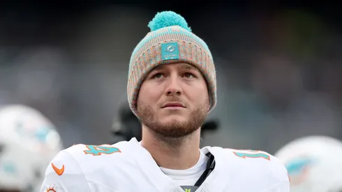 QB Quinn Ewers of the Miami Dolphins