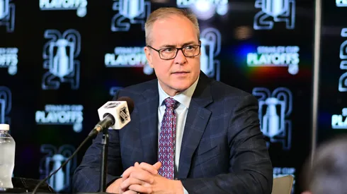 Paul Maurice of the Florida Panthers in 2024.