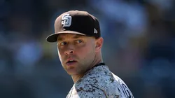 Michael King during the 9th of a game vs the Rockies on April 13, 2025 in San Diego.