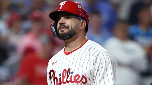 Kyle Schwarber, recently re‑signed with the Phillies.