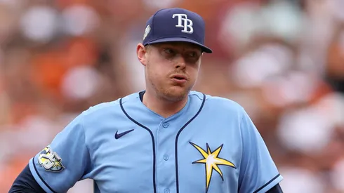 Pete Fairbanks at Oriole Park at Camden Yards in Baltimore, Maryland.