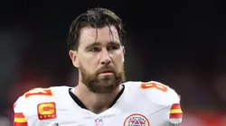 Travis Kelce tight end of the Kansas City Chiefs