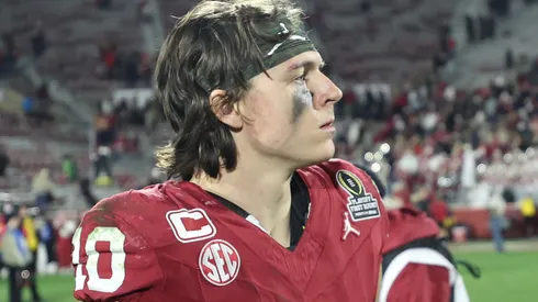 John Mateer #10 of the Oklahoma Sooners.