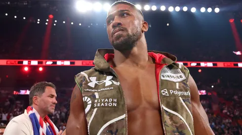 Anthony Joshua before the bout vs Jake Paul