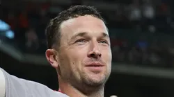 Alex Bregman at Daikin Park in Houston, Texas.