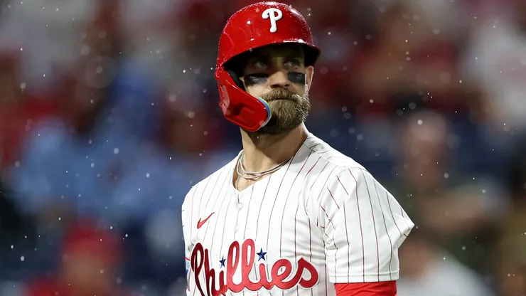 Bryce Harper #3 of the Philadelphia Phillies.