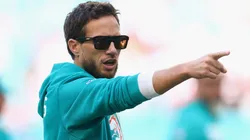 Head coach Mike McDaniel of the Miami Dolphins.