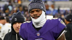 Lamar Jackson #8 of the Baltimore Ravens.