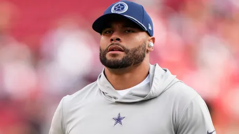 Dak Prescott #4 of the Dallas Cowboys.