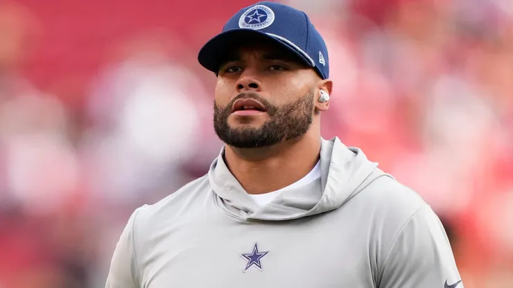 Dak Prescott #4 of the Dallas Cowboys.