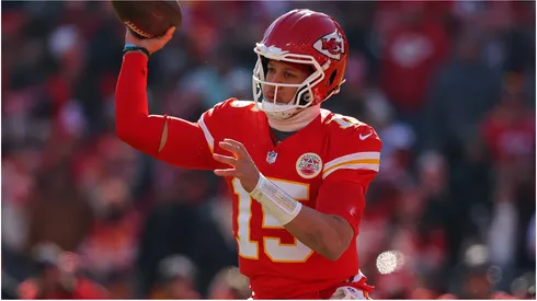 Patrick Mahomes of the Kansas City Chiefs