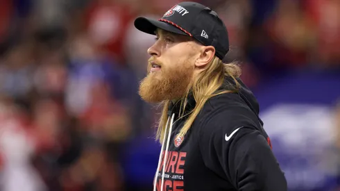 George Kittle #85 of the San Francisco 49ers.