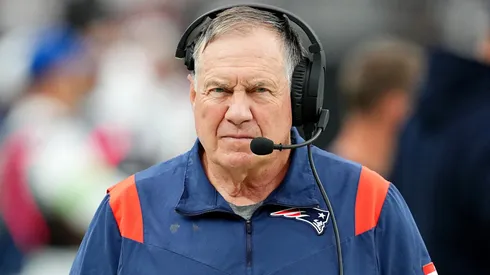 Bill Belichick of the New England Patriots in 2023.