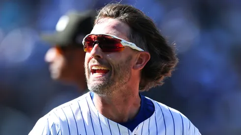Jeff McNeil, recently traded to the Oakland Athletics, takes the field during his final season with the Mets.