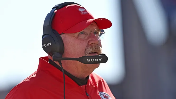 Head coach Andy Reid of the Kansas City Chiefs.
