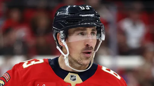 Brad Marchand at Lenovo Center in Raleigh, North Carolina.