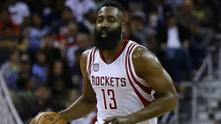 James Harden #13 of the Houston Rockets in 2017.