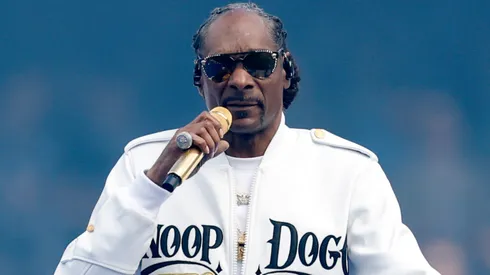 Snoop Dogg performs during the AFL Grand Final match in 2025.
