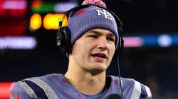 Drake Maye #10 of the New England Patriots.