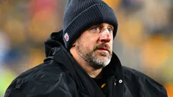 Aaron Rodgers #8 of the Pittsburgh Steelers.