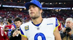 Matthew Stafford #9 of the Los Angeles Rams.