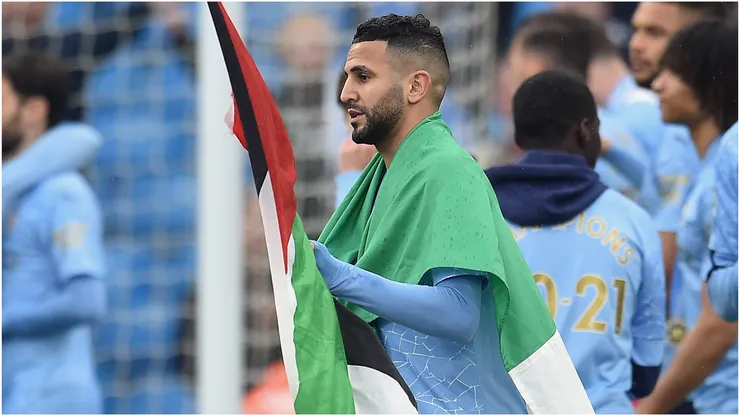 Riyad Mahrez of Algeria