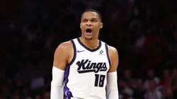 Russell Westbrook #18 of the Sacramento Kings.