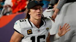 Trevor Lawrence #16 of the Jacksonville Jaguars.